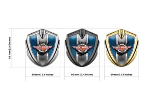 3D Emblem Abzeichen Renn Design Glänzend 3D